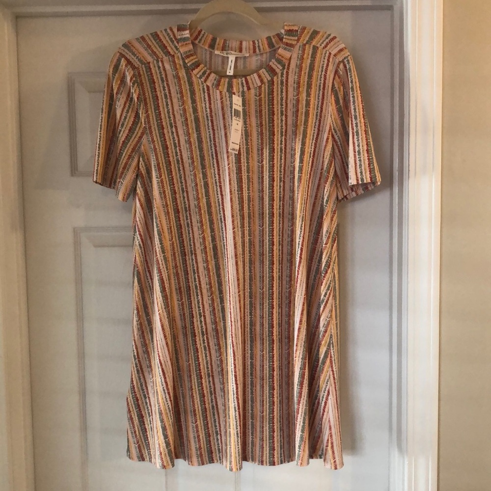BCBGeneration Dusty Pink Multicolor Dress